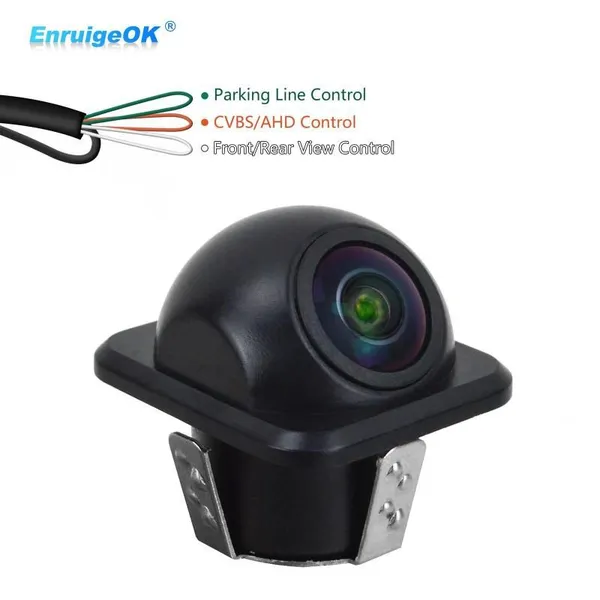 EnruigeOK Car Rear View Backup Reverse Camera 120° AHD Night Vision Waterproof Parking Cam