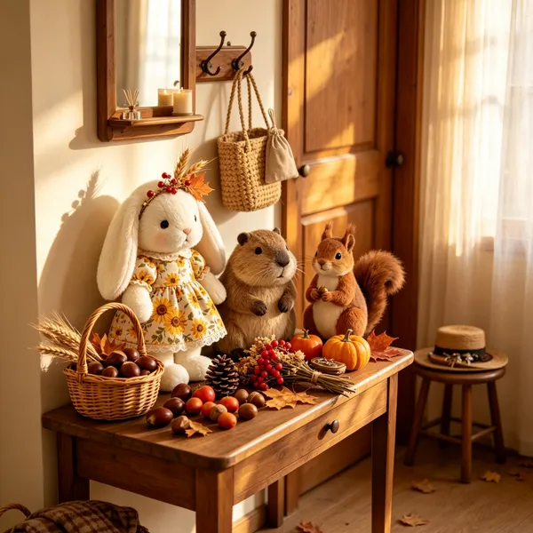 Fashion Dress‑up Plush Animal Toy Cute Stuffed Doll OEM Custom Plush Toy for Gift Shop Supermarket