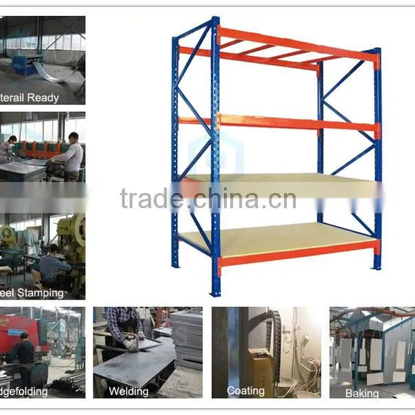 Heavy Duty Warehouse Furniture Stainless Steel Storage 4 Tier Warehouse Shelving photo-3