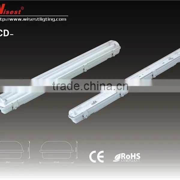 Zhongshan Lighting Factory Ip65 Led Lamp,CE,ROHS High Quality With Hot Sale T8/t5 Ceiling Waterproof Lighting photo-6