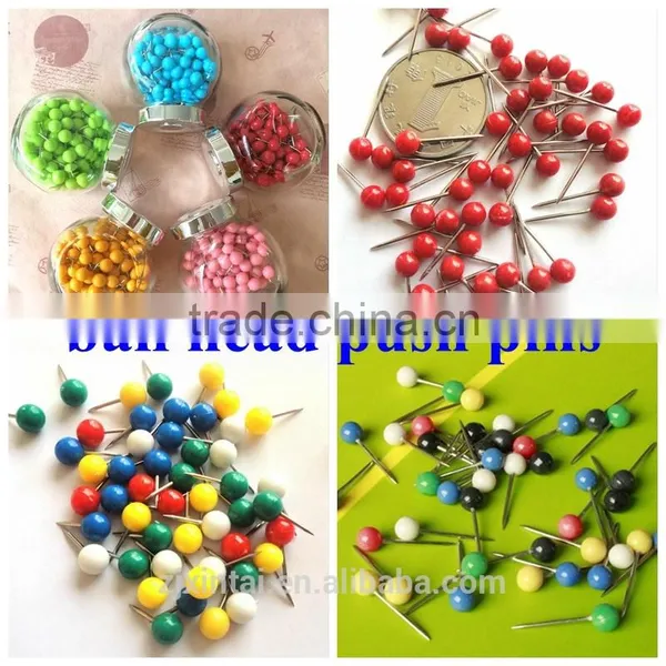 Assorted Color Round Head Pins Ball Head Push Pins With Good Use photo-2