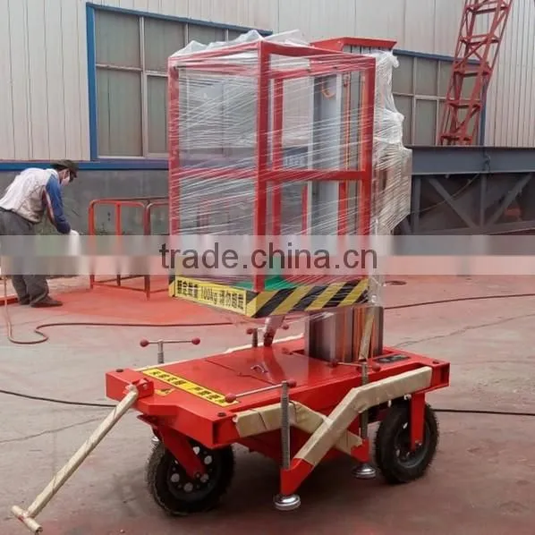 Mini One Man Used Aluminum Electric Man Lift photo-5