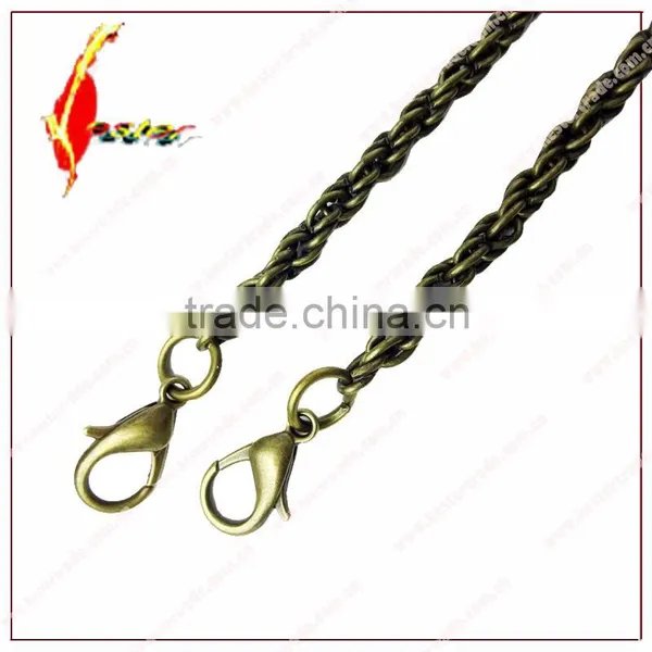 Antique Brass Golden Silver 120 cm 47 Inch Metal Bags Purse Chain Handle photo-3