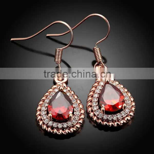 2015 New Latest Design Indian Gold Jhumka Crystal Earring for Young Women photo-5