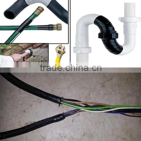 Self Amalgamation Tape Silicone Tape Rescue Tape Diving Industry Uses Transformer Insulation Tool Handle Wrapping Leak Repair photo-4