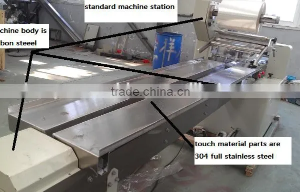 YB-250 Pillow Packing Machine Food/cake/ice Lolly/biscuit /bread Packing Machine photo-2