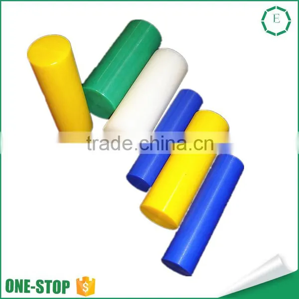 Machined Solid Customized Size Rigid Pvc Round Bar Peek Stick Welding Color Polycarbon Nylon Pvc Abs Plastic Rod photo-2