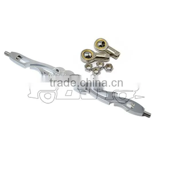 BJ-SL288-02 High Quality Chrome Three Centered Skulls 10.25'' Shift Linkages photo-3