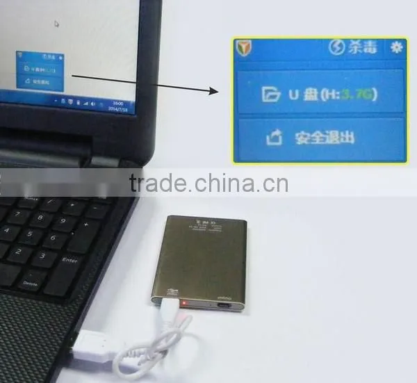 AWC115 2GB 4GB 8GB 16GB Flash Drive 2000mAh OEM Color Logo Power Bank Mobile Multi Charger photo-6