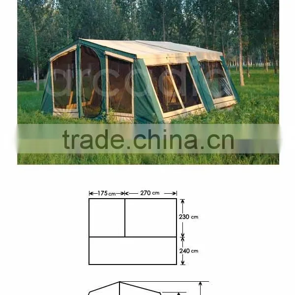 Hard Floor Camper Trailer Tent photo-2
