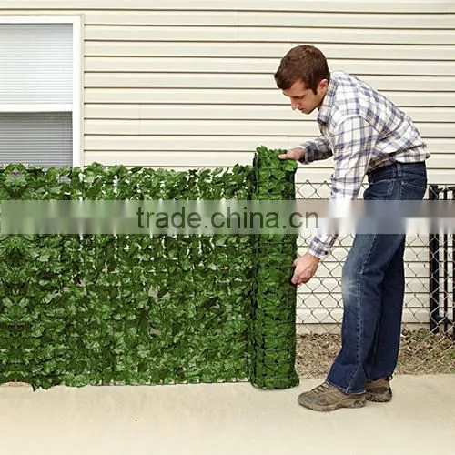 Cheap Decorative Plastic Ivy Leaf Fences Garden Fencing