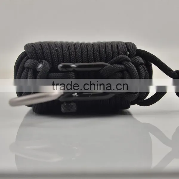 Paracord Emergency Outdoor Survival Kit With Carabiner photo-2