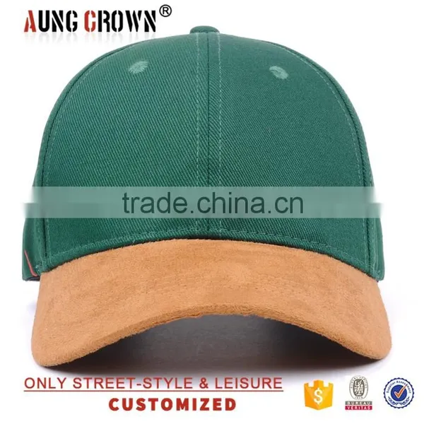 Custom 100% Cotton Custom Green Baseball Cap photo-2