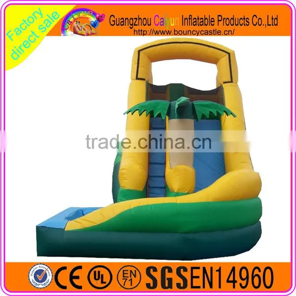 2016 Pop-selling Custom Made Inflatable Plastic Water Slide photo-2