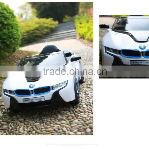 New Style 12V Licensed Ride on Car Toys Remote Control Baby Battery Car i8 JE168 photo-6