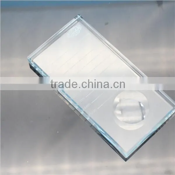Prime Silk Eyelash Extnsions Glass Lash Holder Glue Pallet Crystal U-Shaped Plate Eyelash photo-5