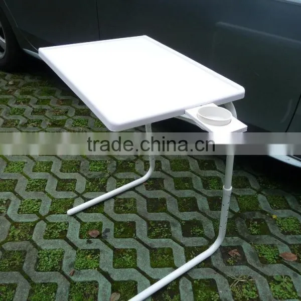 cheap price and good quality New design cup holder folding computer table