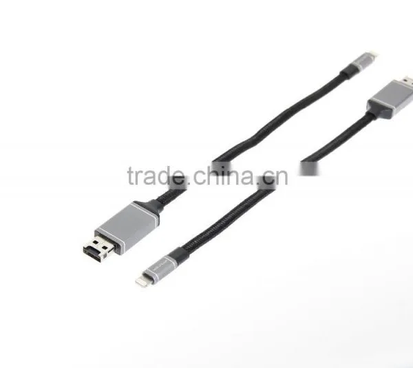 OTG Cloud 15cm Round Braided Cable With High Quality