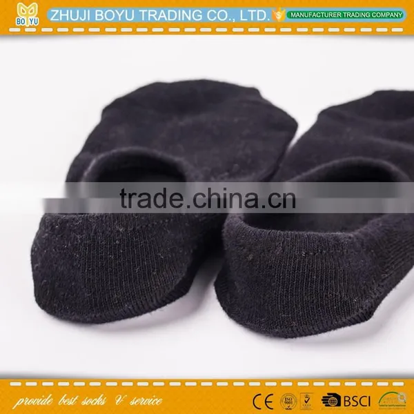 BY-161401High-quality Lady Cotton Socks Adult Soft Invisibility Boat Sock Ship Socks photo-4