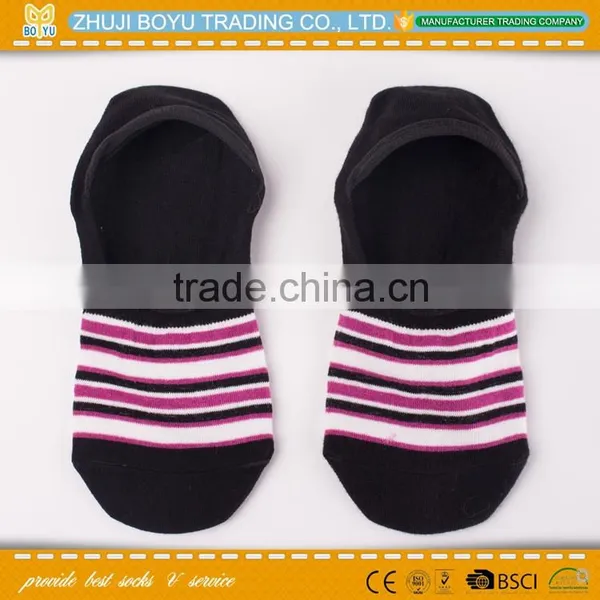 BY-161014 High-quality Fashion Socks Adult Soft Invisibility Boat Sock photo-5