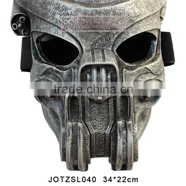 Wholesale Movie Mask Alien Mask Alien Skeleton Predator Cosplay Halloween Mask photo-5