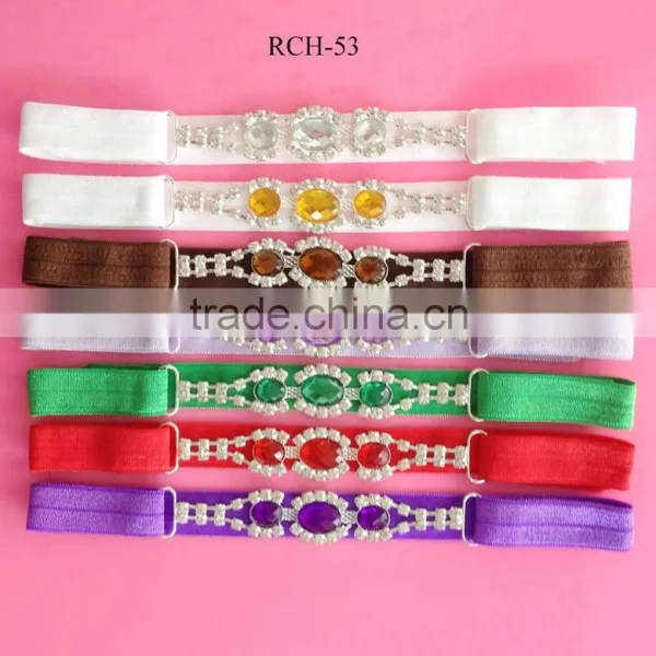 2015 Hot Selling Factory Price Pearl and Rhinestone Connector Decoration Headwear (RCH-53) photo-4