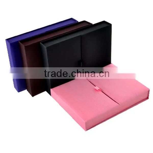 Good Quality Ivory Wedding Invitation Box Envelop Inside Unique photo-3
