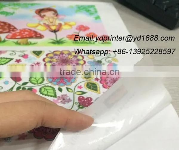 Digital Inkjet Pvc Sticker Printing Machine, Roll Wall Decal Paper Printing Machine Price photo-5
