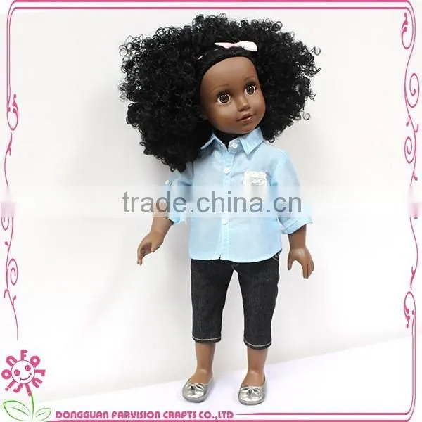 Beautiful Black Fashion Custom Vinyl Body Moveable Baby Doll photo-6