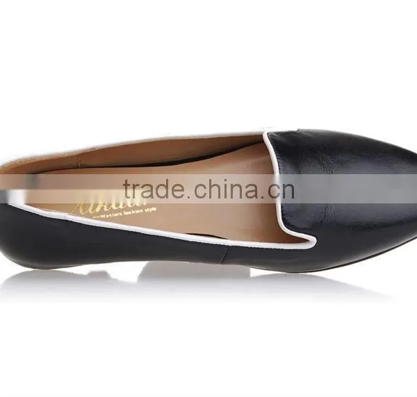 Office's Ladies Black Color Patent Leather Flat Shoes for Ladies photo-3