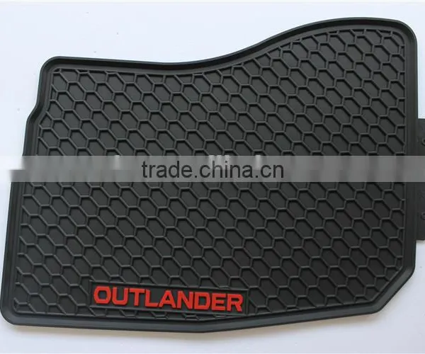 Pvc Car Mat With Attributes: PVC/Plastic, Full Set, Non Skid for Mitsubishi Outlander photo-6