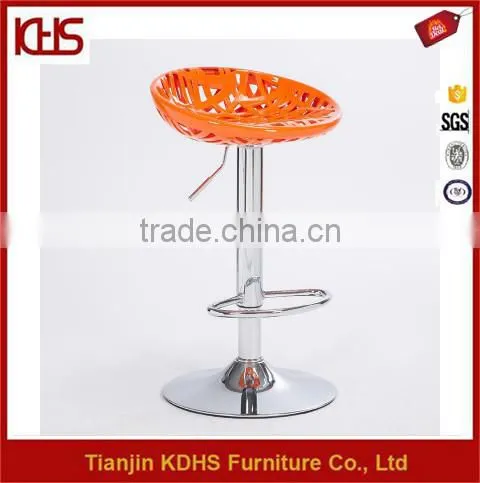 Factory Direct Sale Leisure Plastic Swivel Bar Stool for Sale photo-3