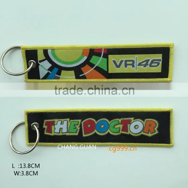 New Creative Gift Custom Keychain,custom Key Ring on Sale,woven Keychain Manufacturer