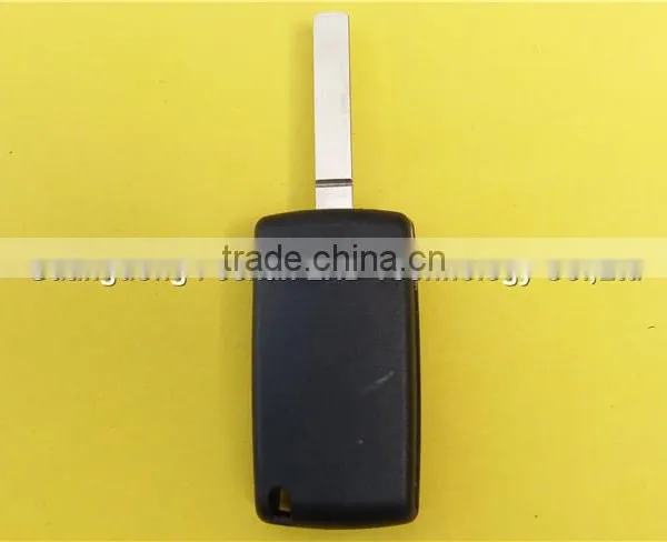 3 Buttons Remote Flip Folding Car Key for Peugeot 307 CE0523 no Logo photo-3