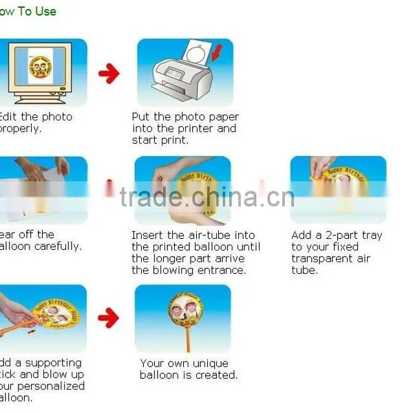 Sublimation Printing Customized Balloon photo-5