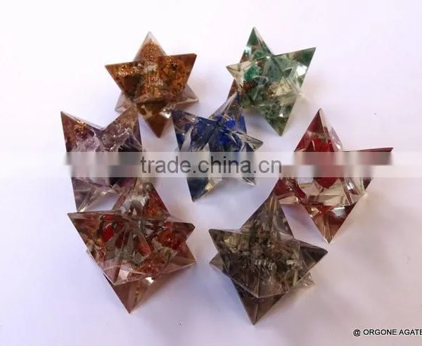 Wholesale Chakra Merkaba Sets : Orgone-Orgonite Agate photo-4