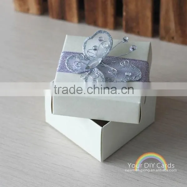 Fancy and Customization Butterfly Candy Box With Ribbon photo-2