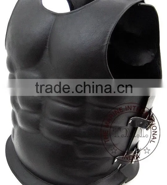 WHOLESALE ANCIENT LEATHER MOUNTED MUSCLE ARMOR - COLLECTIBLE REPLICA GIFT - LARP ARMOR