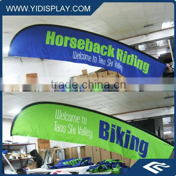 Roadside Event Banner, Promotional Teardrop Banner, Advertising Teardrop Flag