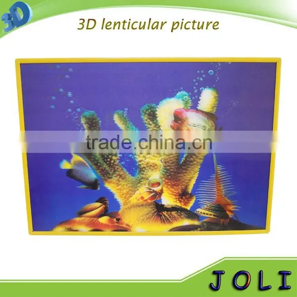 Custom Waterproof Decorative Plastic 3d Lenticular Picture photo-3