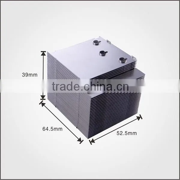 Extruded Aluminum Alloy Skived Fin Heatsink for Thermoelectric Cooling Moudle photo-2