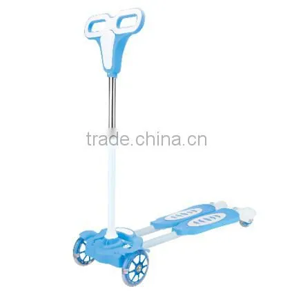 Hot Sell Kick Scooter With Pedal, Kids Kick Scooter Wheels, Blue Frog Kick Scooter