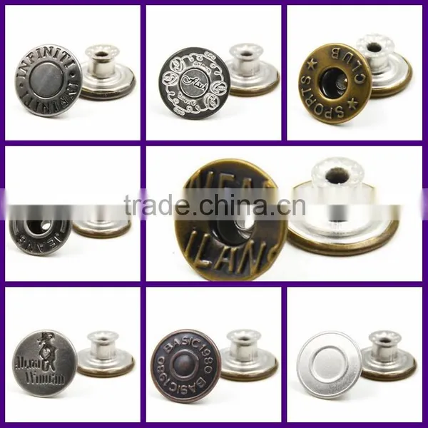Fashionable Brass 10mm Custom Snap Buttons photo-4