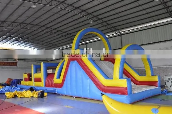 Barry Inflatable Outdoor Assault Course , Inflatable Adult Inflatable Obstacle Course photo-2