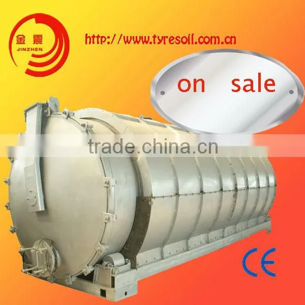 8t Capacity Batch Automatic Waste Tyre Recycling to Fuel Plant With High Tech and no Pollution