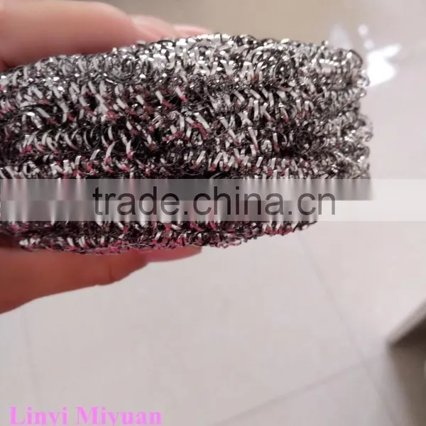 Stainless Steel Scrubbing Sponge Wire Mesh Scourer photo-5