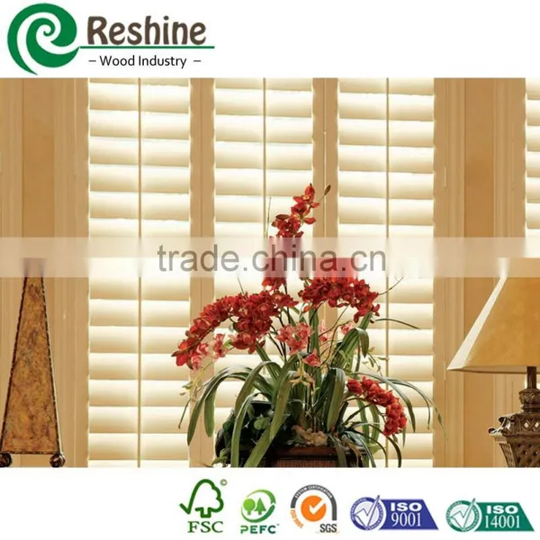 Plastic Window Blind PVC Plantation Shutter Louvers photo-4