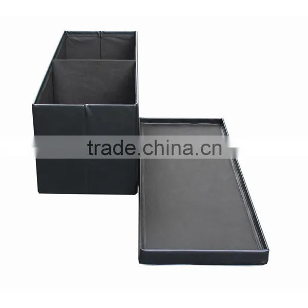 pu Square Storage Ottoman photo-3
