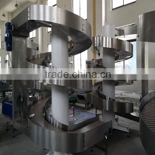 Plastic Spiral Conveyor for Carton Lifting photo-2
