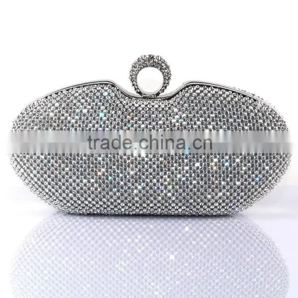 2015 Top Selling New Arrival Women Crystal and Rhinestone Clutch Bag